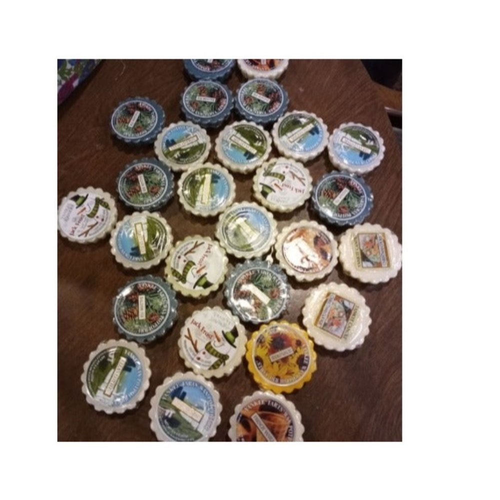 Surprise Yankee Candle tart wax warmers 6 asst tarts